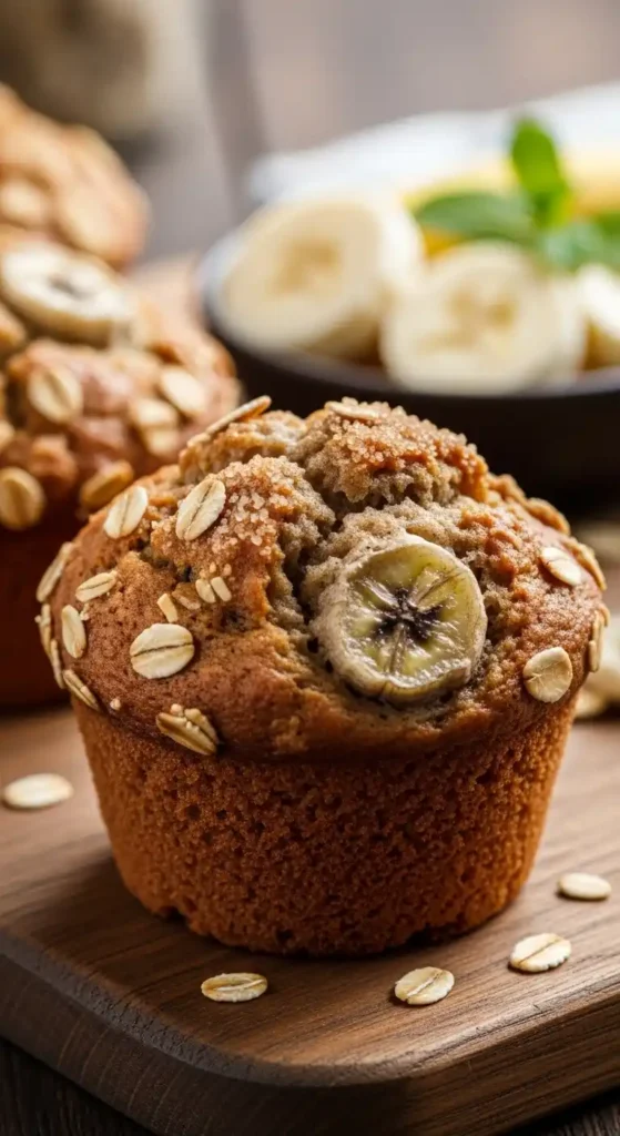 banana-oatmeal-muffins