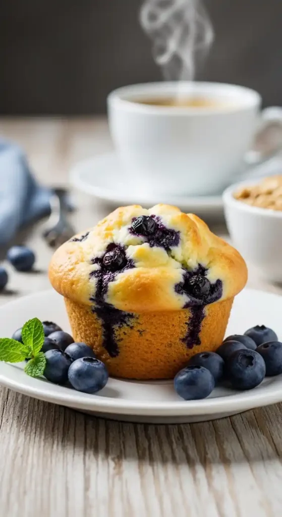 blueberry-cottage-cheese-muffins