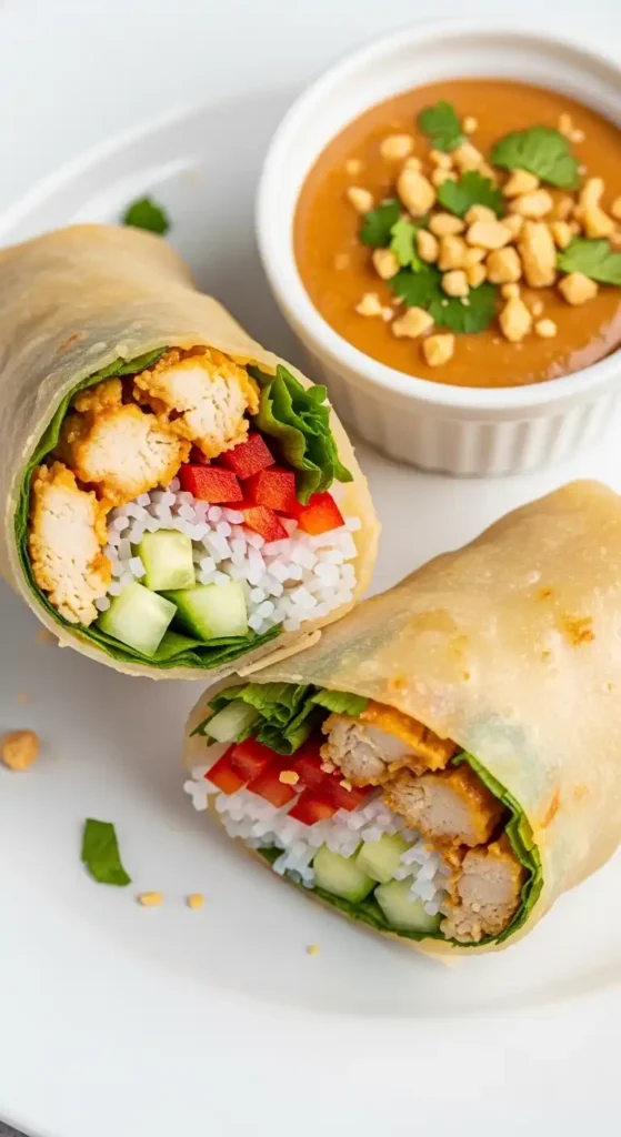 thai-peanut-chicken-spring-rolls