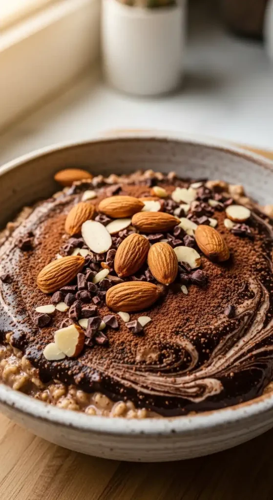 cocoa-almond-oatmeal-from-samantha-seneviratne