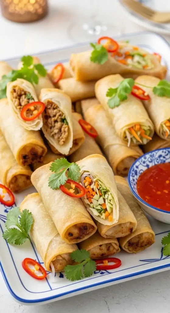 chicken-or-veg-spring-rolls