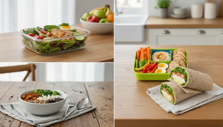 easy-lunch-ideas-for-work-to-save-time-and-eat-healthy-collage