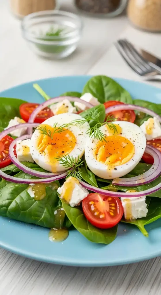 egg-and-spinach-salad