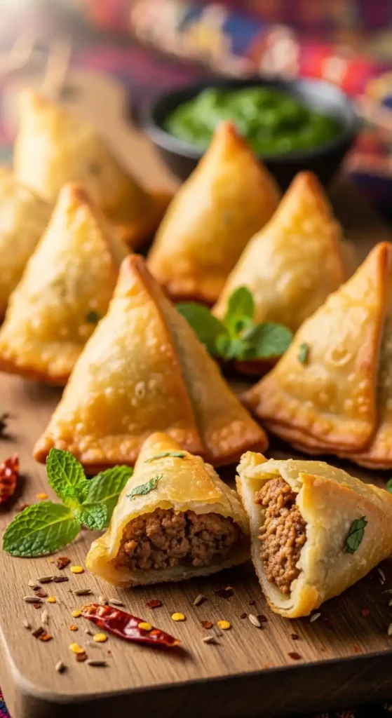 keema-samosa