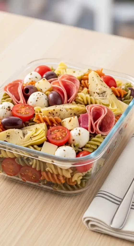 meal-prep-friendly-antipasto-pasta-salad