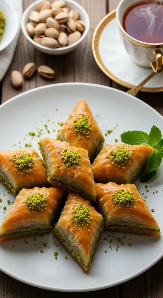 pistachio-baklava