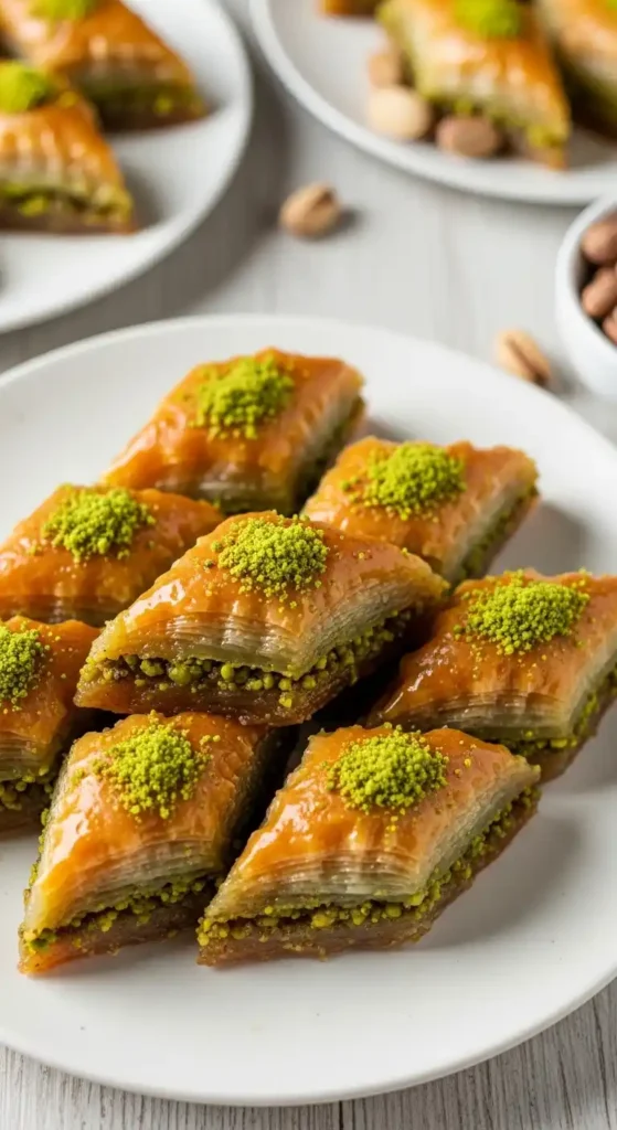 pistachio-baklava