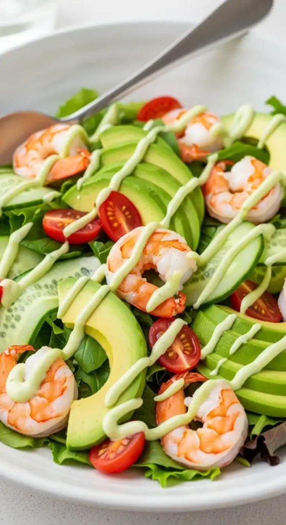 shrimp-and-cucumber-salad-with-avocado-mayo-dressing