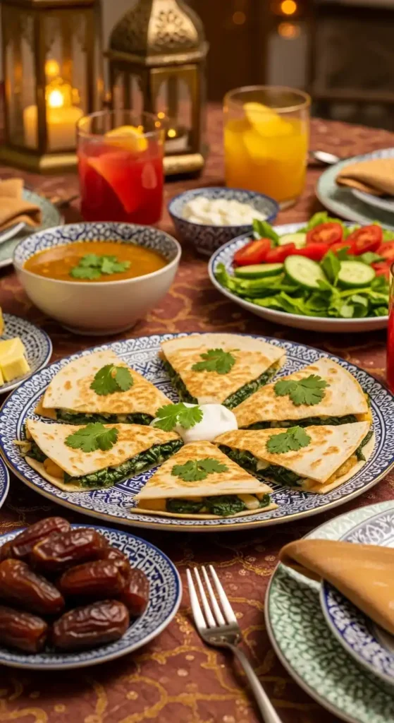 spinach-and-cheese-quesadillas