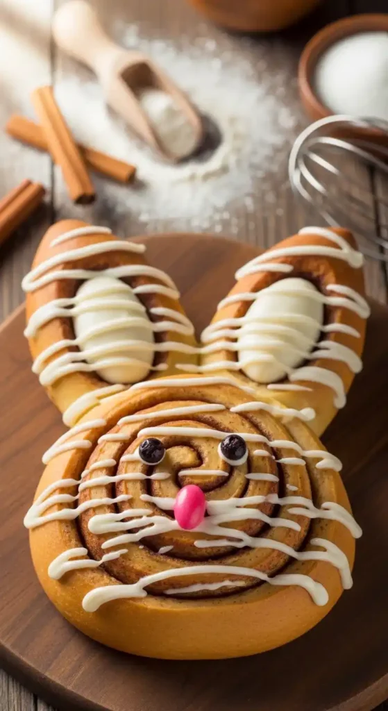 easter-bunny-cinnamon-rolls