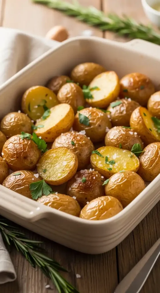 garlic-butter-roasted-potatoes