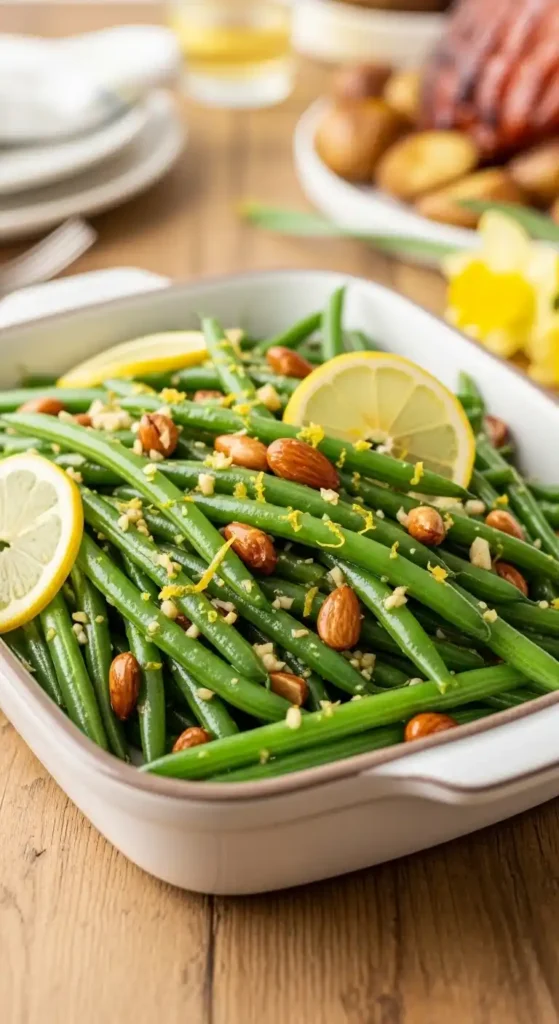 lemon-garlic-green-beans