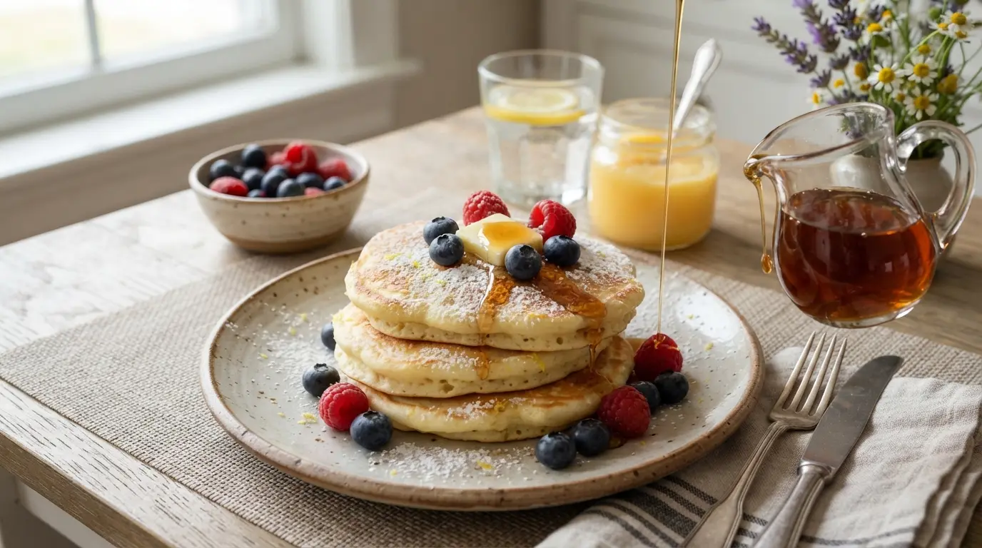 Lemon-Ricotta-Pancakes-Recipe-for-Fluffy-Homemade-Breakfast