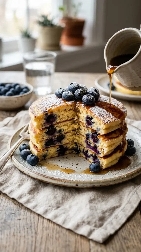buttermilk-blueberry-pancakes