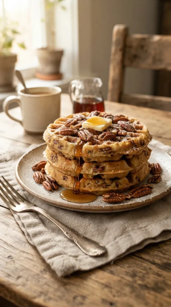 buttermilk-pecan-waffles