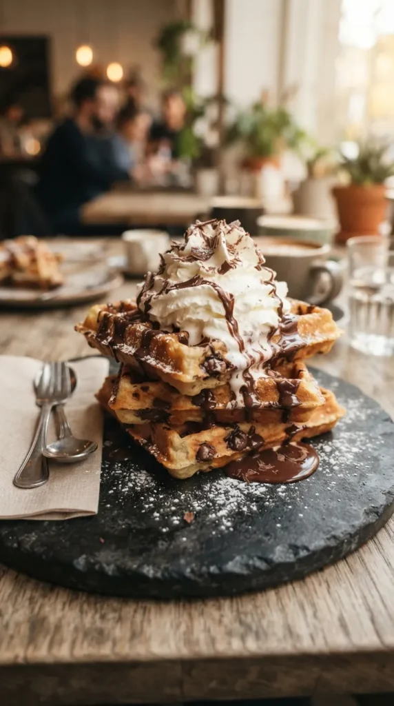 chocolate-chip-buttermilk-waffles