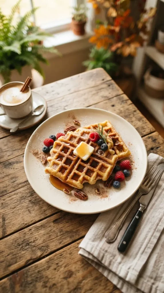 cinnamon-buttermilk-waffles